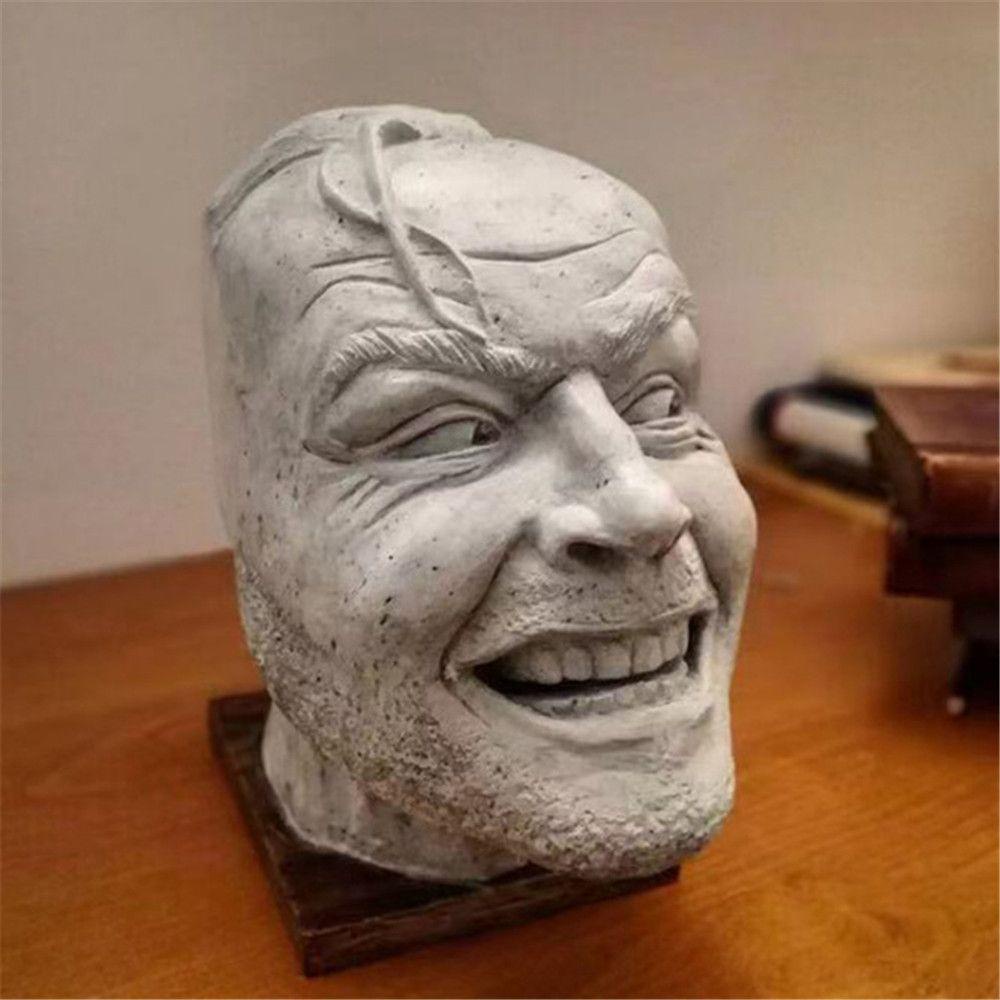 Populer The Shining Hadiah Perpustakaan Aksesoris Desktop Resin Kerajinan Patung Dekorasi