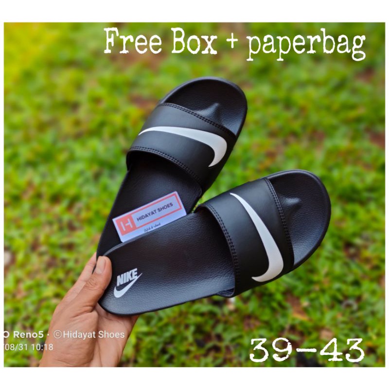 SANDAL SLIDE JORDAN //SANDAL SLOP JORDAN FREE BOX+PAPERBAG//SANDAL SLIDE PRIA JORDAN // SENDAL SLOP PRIA JORDAN-2