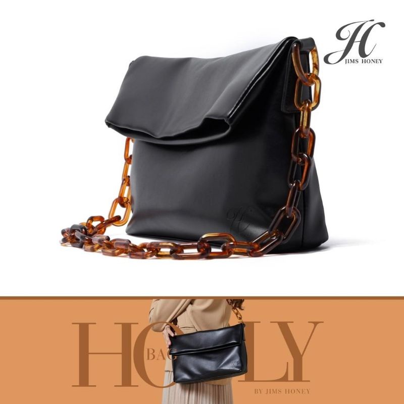 HOLY BAG JIMS HONEY ORI TAS SELEMPANG WANITA KEKINIAN IMPOR FASHION KOREA SLING CASUAL CONFY STYLE