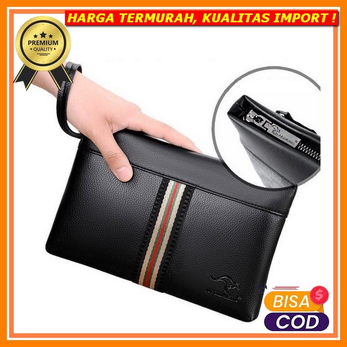 Clutch Bag Kulit Tas Pria Clutch Bag Ori Original Hand Bag Q2M7 Premium Coach Fashion Pria Multifung
