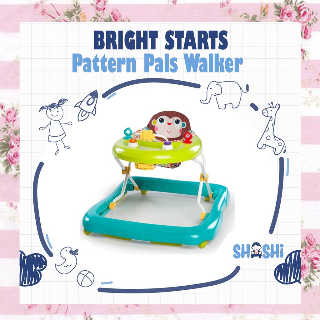 Sewa Baby Walker Bright Starts Pattern Pals