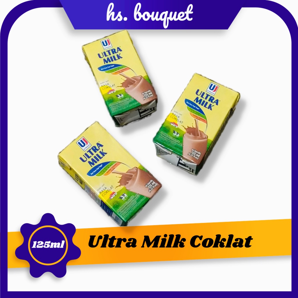 

[tambahan hampers] | susu ultra coklat | set hampers murah