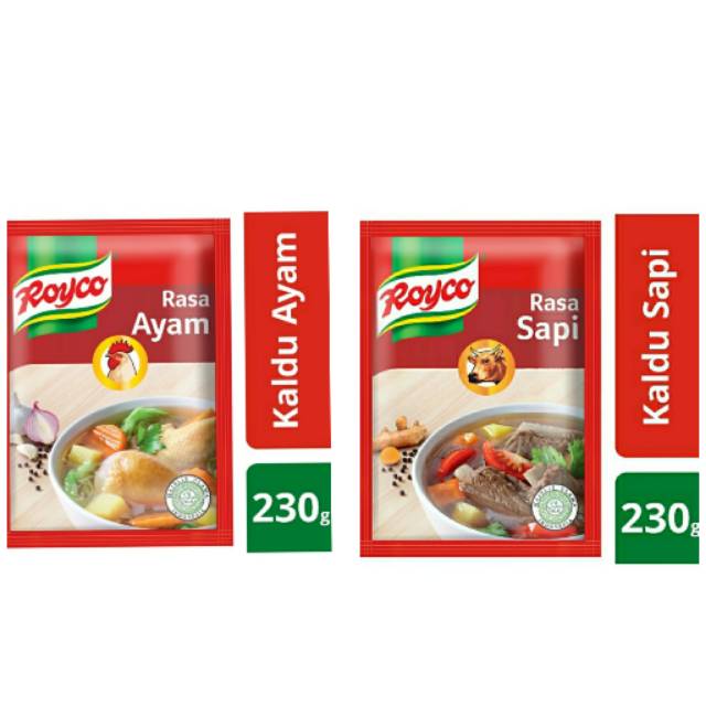 

[230g] Royco Kaldu Ayam/sapi