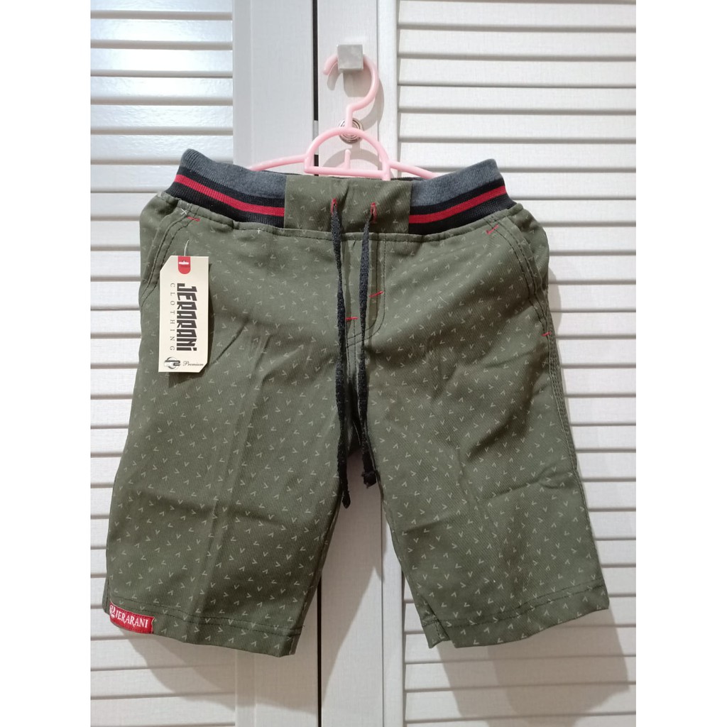 CELANA PENDEK JUMBO  ANAK LAKI LAKI  MOTIF 8-13 TAHUN / CELANA PENDEK CHINO ANAK