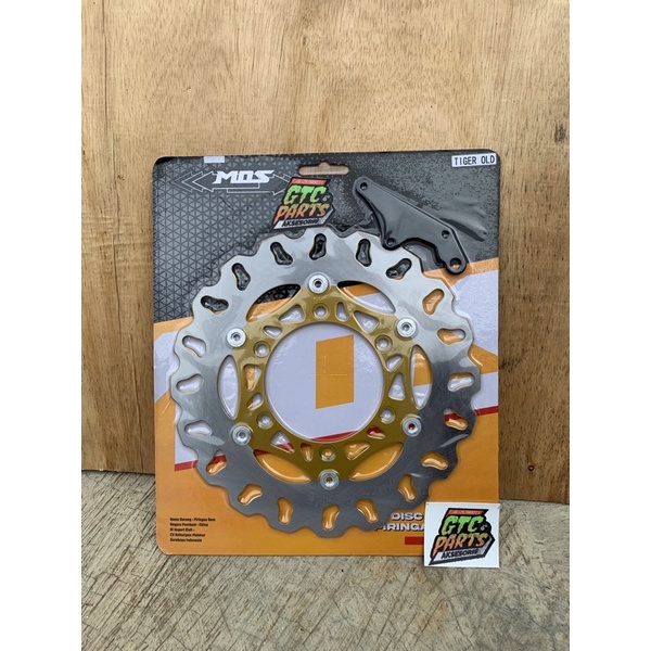 PIRINGAN CAKRAM DISC DISK CAKRAM CB GL MEGAPRO TIGER RX KING JUPITER KARISMA TIGER NEW SUPRA X BYSON 300MM IMPORT COPY DAYTONA-Tiger old