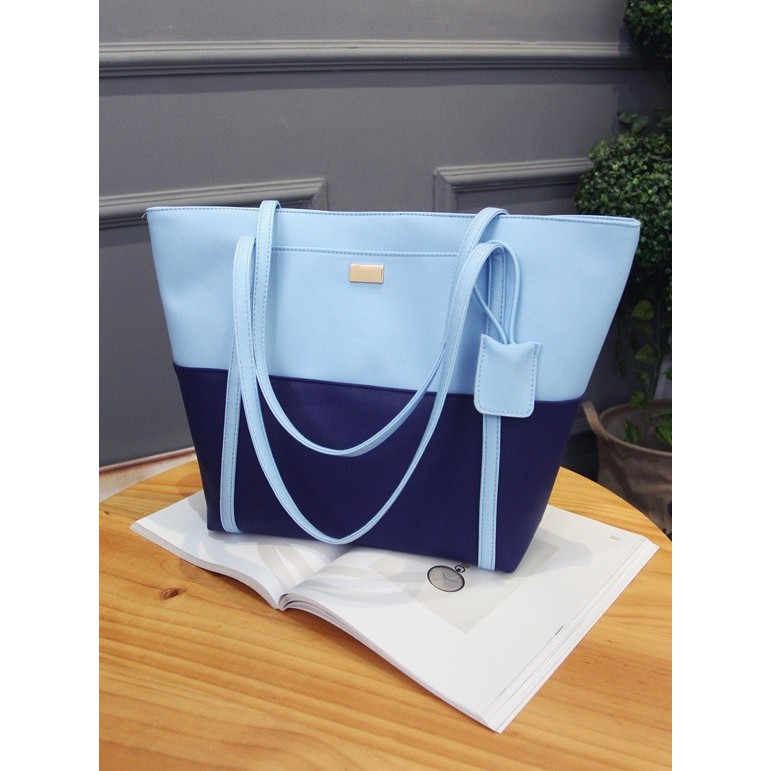 Totebag Bag Tas Jinjing Wanita Import Bahan Kulit - WT838