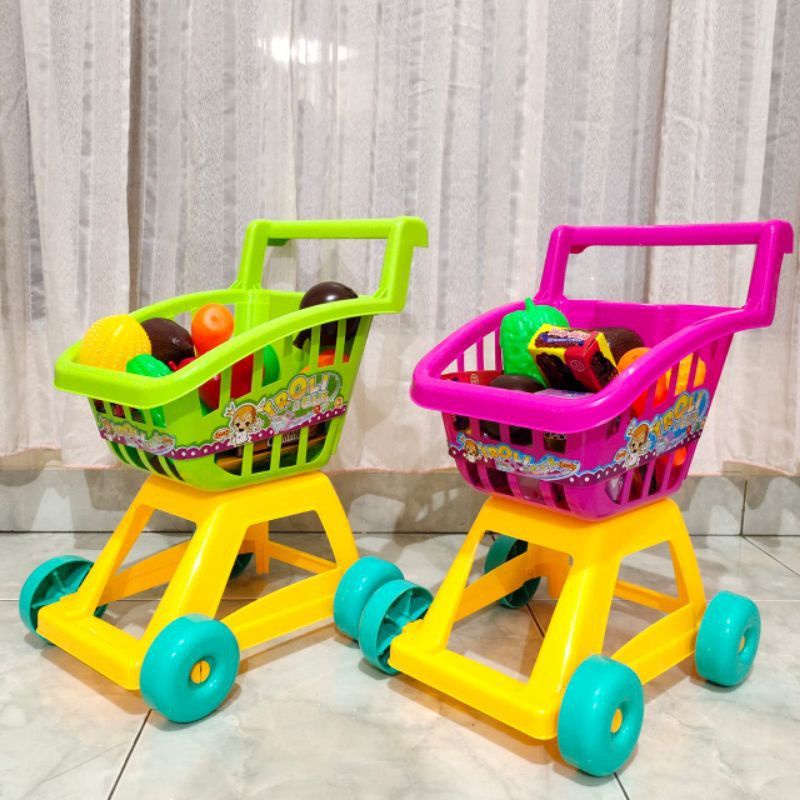 Mainan troli supermarket jumbo SM 918