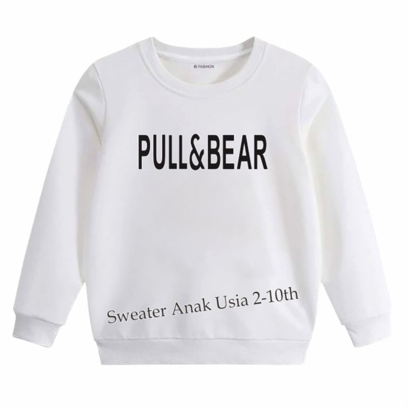 ((IB))SWEATER ANAK2 UNISEX/PVLLBEAR DIGITAL SABLON