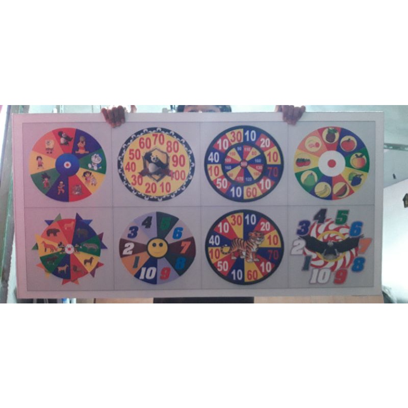 Papan Target Usaha Mainan Sniper Khusus Set Papan Target ukuran 122 x 61 cm