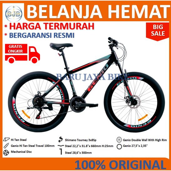 Promo cashback Sepeda Gunung MTB 27.5 GENIO M3411