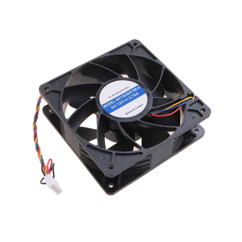 Bt Cooling Fan Untuk Delta RZ12038H12B 12V 12cm 6PIN Pengganti Dual Fan Brushl