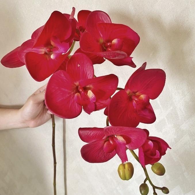 ANGGREK BESAR 8 KUNCUM ARTIFICIAL PALSU IMPORT