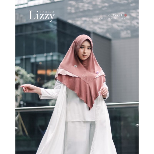 Hijab instan ALFASA HIJAB BERGO LIZZY disc up 20% order reseller