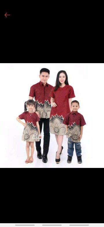 Couple Keluarga Terviral Batik Pekaljaya 1794 Paling Laris Bisa Cod