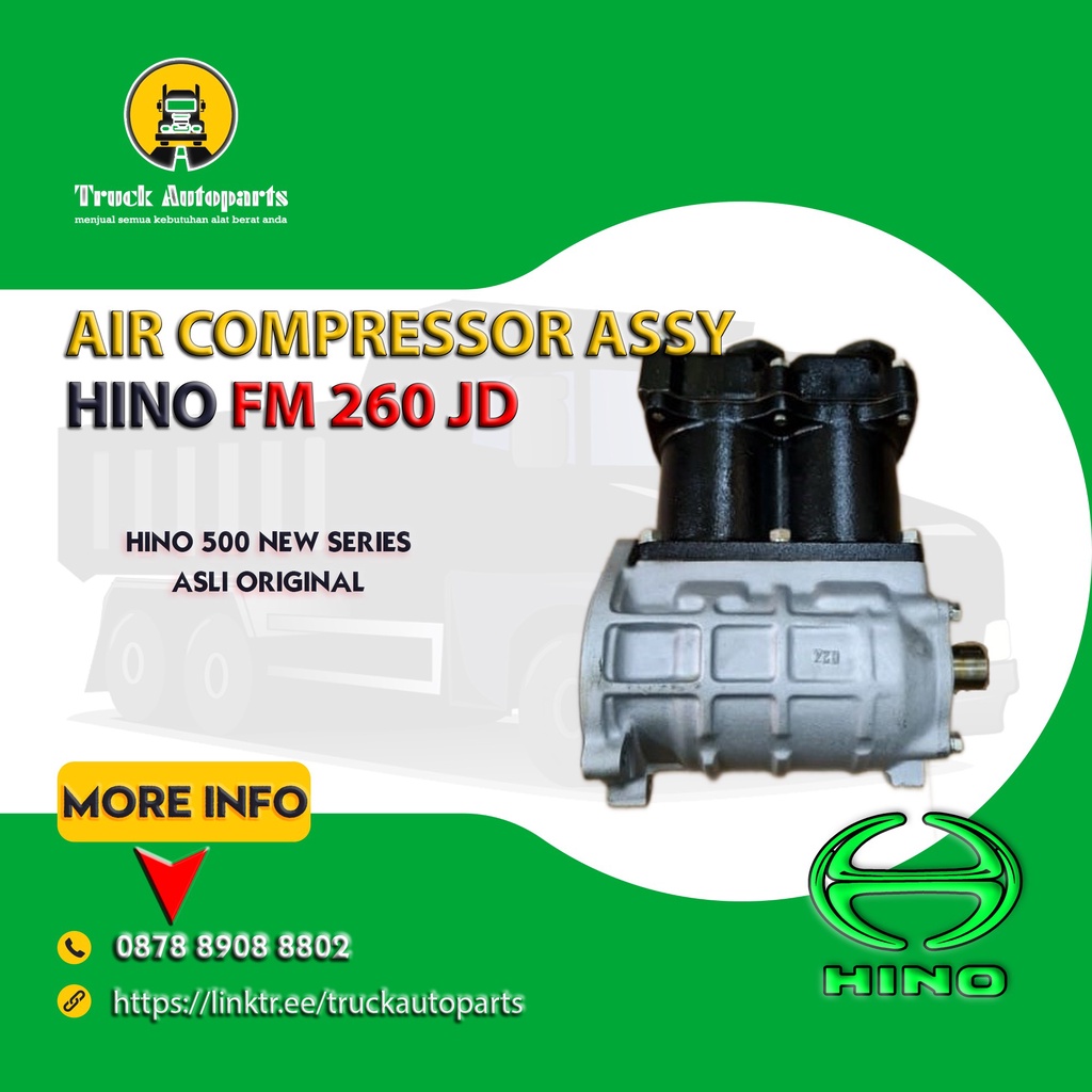 Kompresor Udara Hino FM 260 JD Original