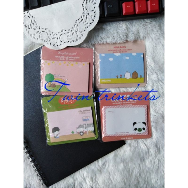 

memo sticky note kotak lucu