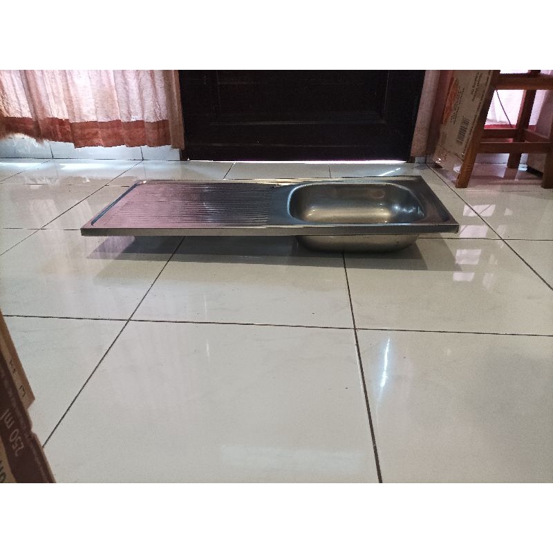 Bak cuci piring Kitchen sink stainless steel 96x42cm