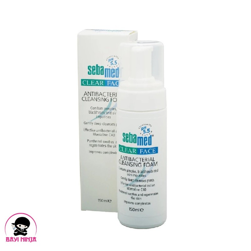 harga sebamed clear face antibacterial cleansing foam