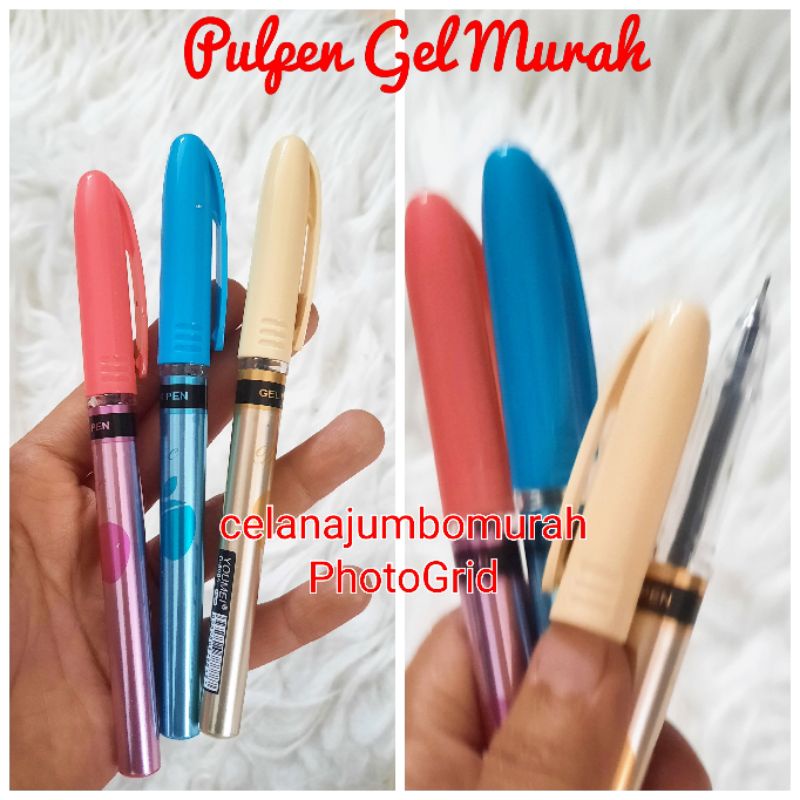 

PULPEN TINTA GEL / GEL INK PEN / IPEN XS 8010 0.5 / PULPEN MURAH / PENA SEKOLAH