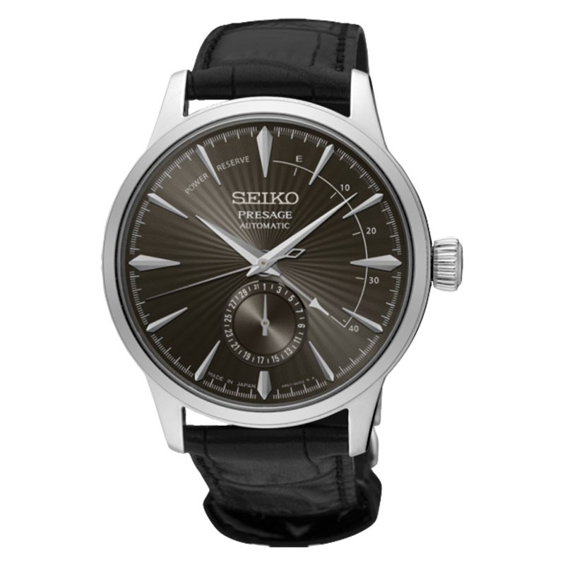 Jam Tangan Pria Seiko SSA345J1 Presage Espresso Martini Cocktail Time Automatic Dark Grey Dial