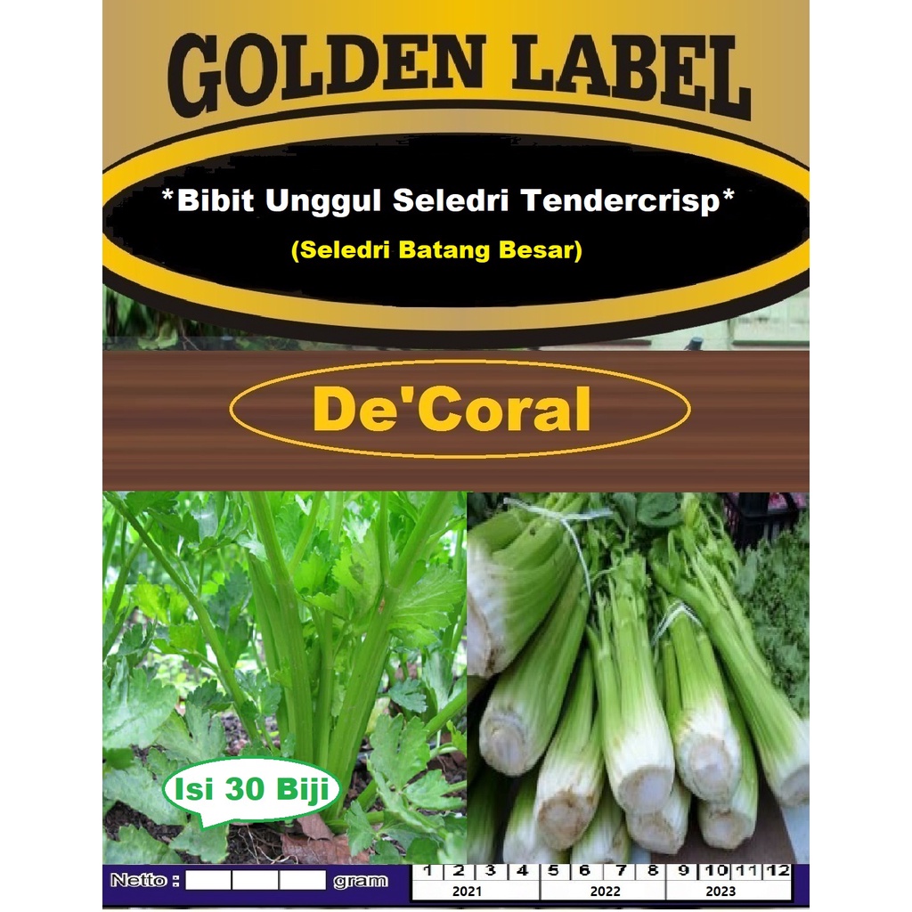 Bibit Unggul Seledri Tendercrisp Seledri Batang Besar|Benih Seledri