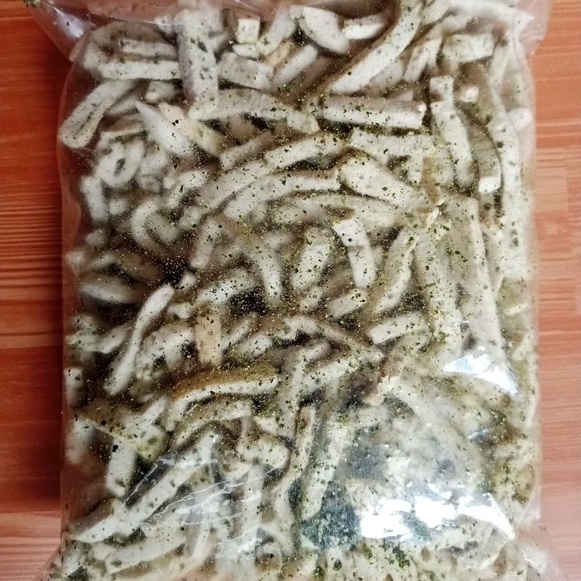 KACIDA - Basreng Daun Jeruk Original Jajanan Bandung Enak Gurih/ Basreng Pedas kemasan pouch-5