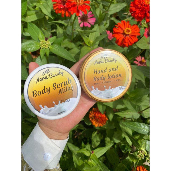 Aera Beauty Body Lotion & Body Scrub