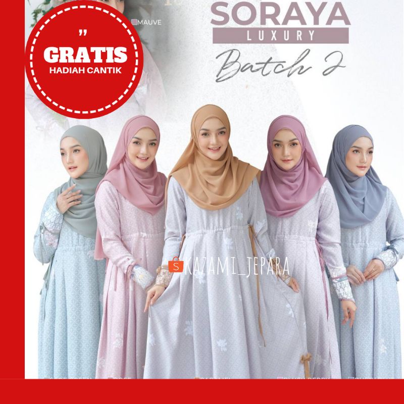 (SET PASHMINA) SORAYA LUXURY PRINTING BY DIENNA GAMIS