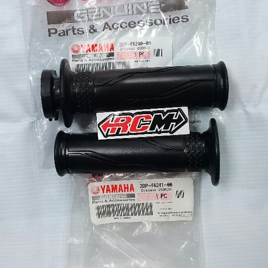HANFAT HANDFAT HANDPAD HANDGRIP HAND GRIP NMAX N MAX KANAN KIRI ORI YAMAHA 2DP-F6240-00 2DP-F6241-00