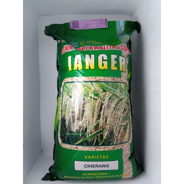 Benih Padi Kwalitas Super CIHERANG cap JANGER 5kg