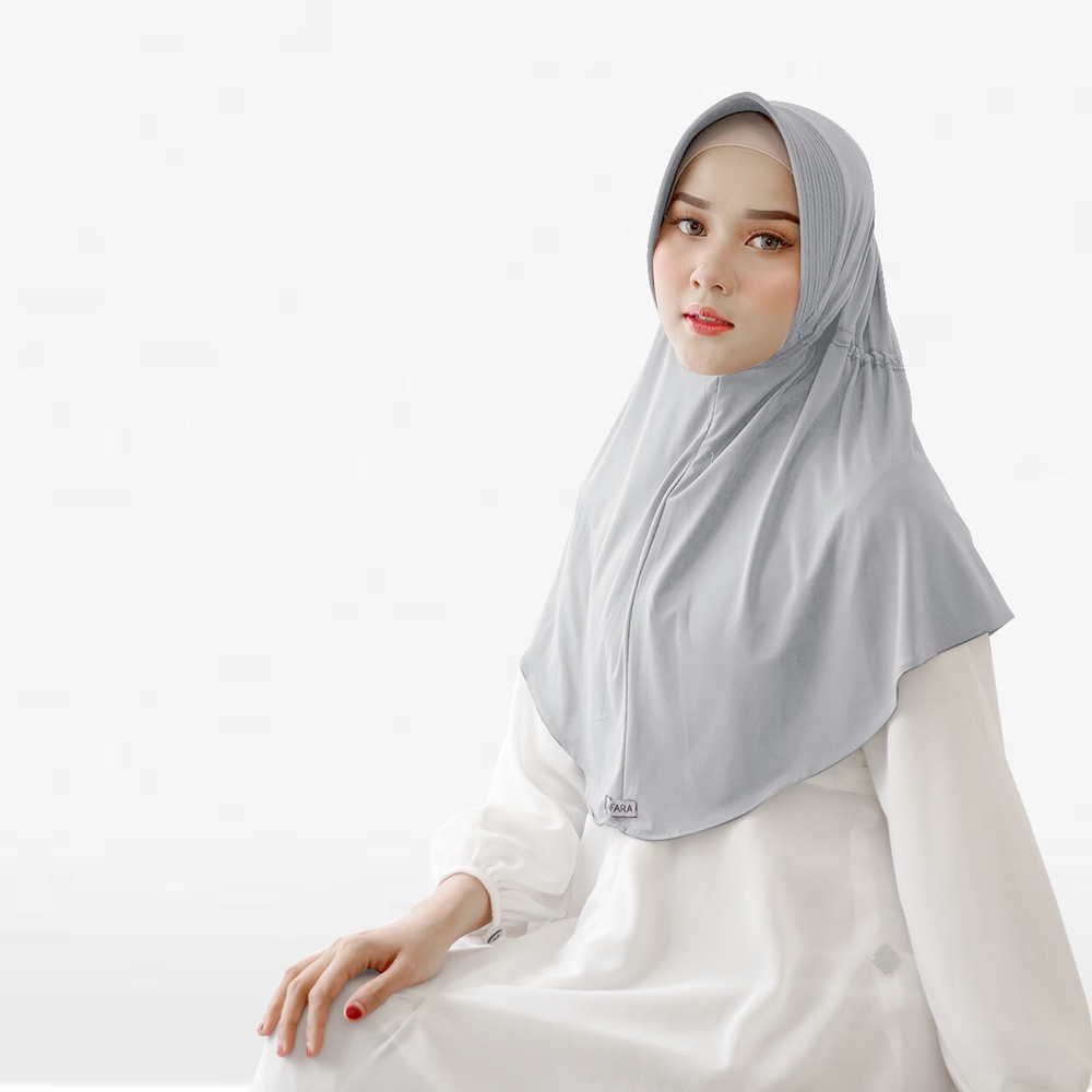 DEFARA - Shakila Bergo-Silver