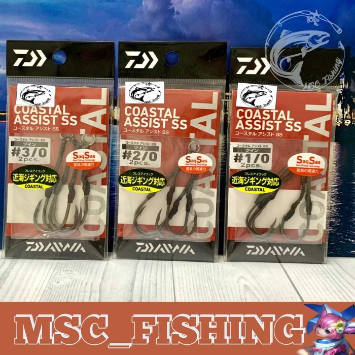 Kail Mata Kail Daiwa Coastal Assist Ss Twin 1/0,2/0,3/0