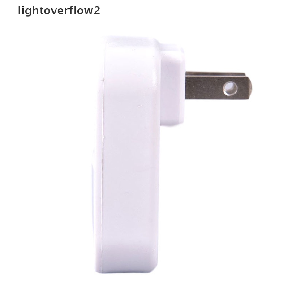 (lightoverflow2) Lampu Malam LED Wide Angle Dengan Sensor Hemat Energi