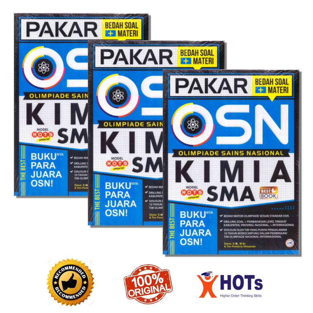Buku OSN Kimia SMA : PAKAR OSN KIMIA SMA OLIMPIADE KIMIA SMA