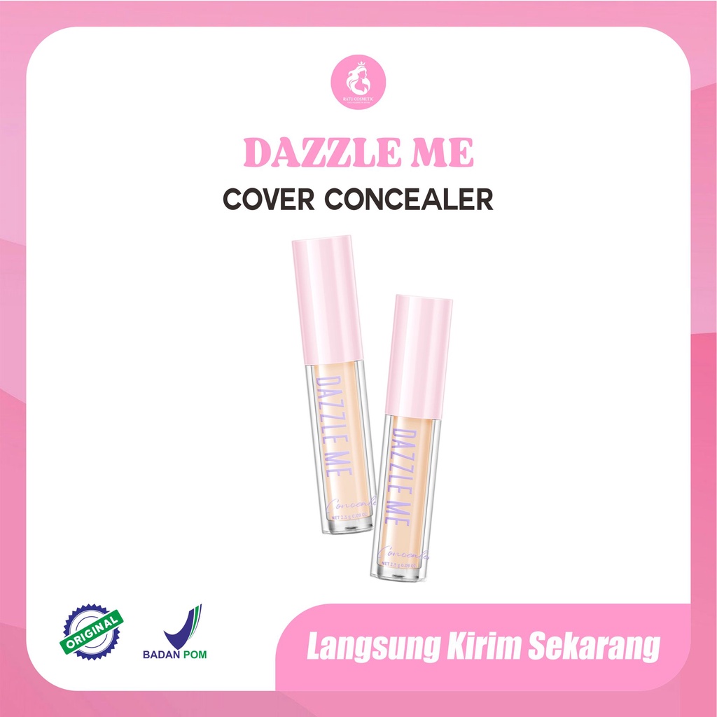 DAZZLE ME Our Secret Cover Concealer - Liquid Makeup Tahan Lama Matte