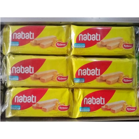 

Wafer Krim Nabati Richeese | Pink Lava | Richoco 20 bks @ 20g