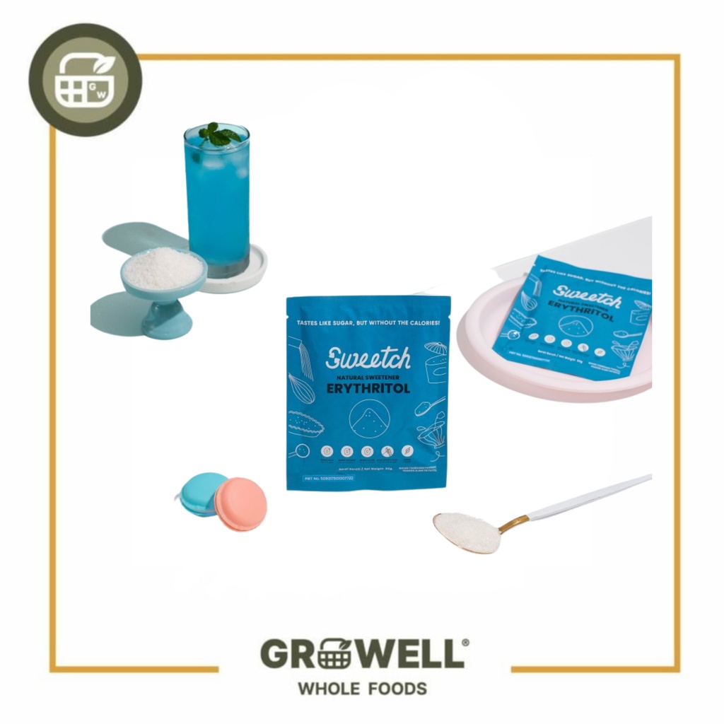

SWEETCH NATURAL SWEETENER ERYTHRITOL 50GR