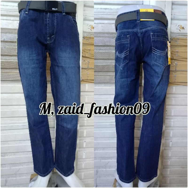 CELANA PANJANG PRIA FASHION GAYA DISTRO MODEL REGULER DAHAN GRADE A Size 27-38