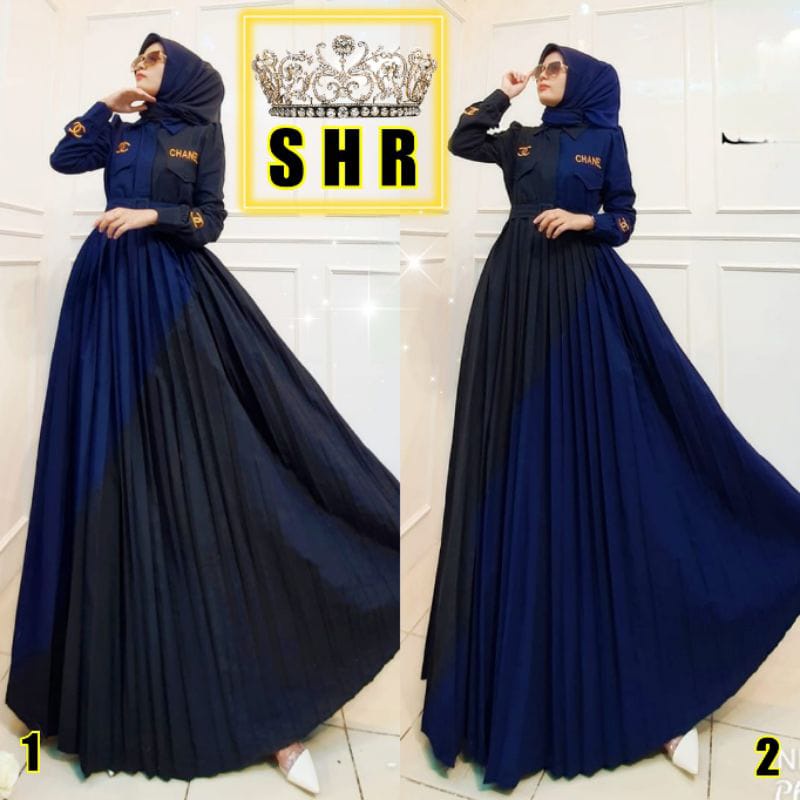 " NEW " MAXI DRESS JEANS SUEDE SHR ORI 100%