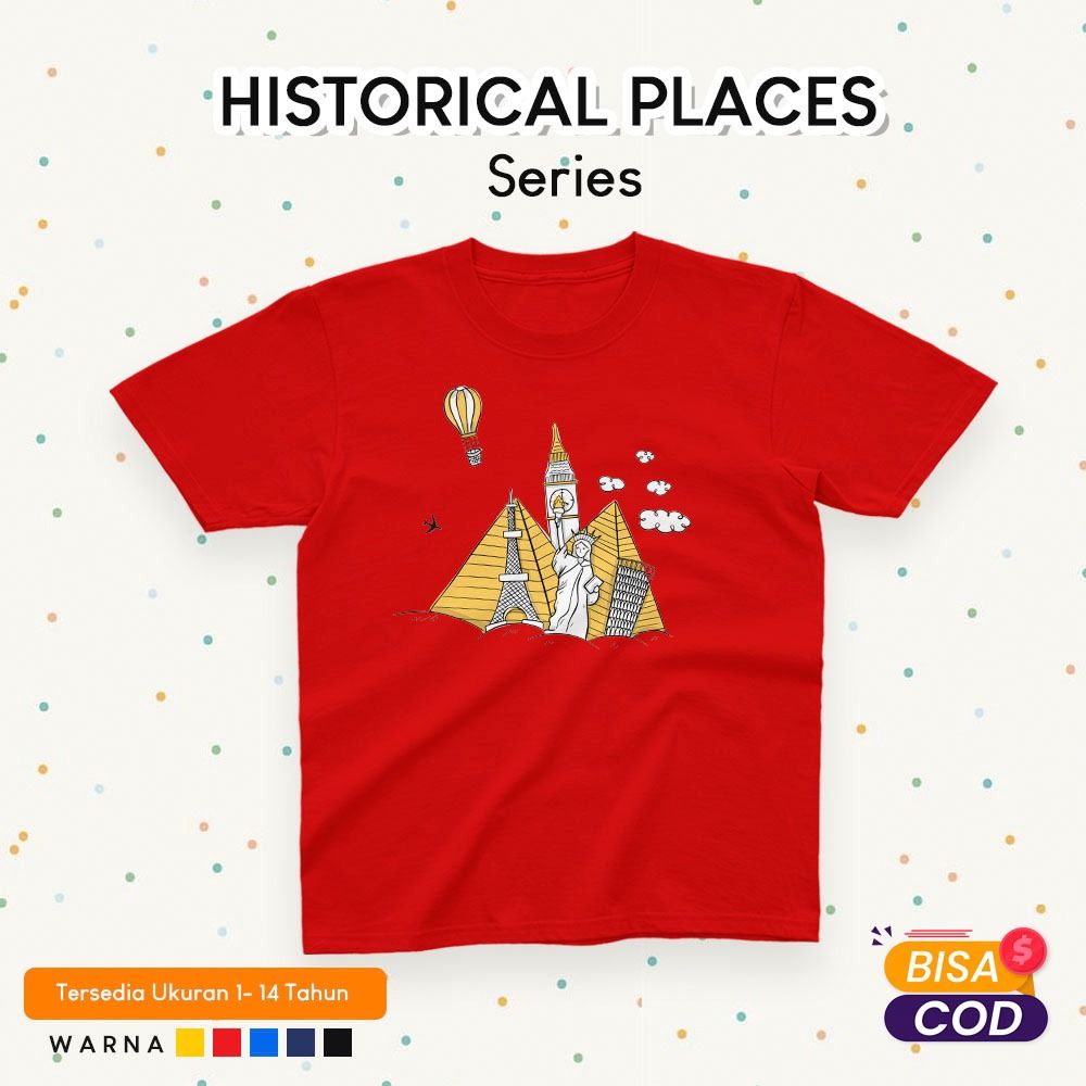 KAOS ANAK HISTORICAL PLACE SERIES PIRAMIDA MESIR