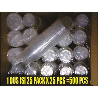 Mangkok Mika 750ml Per  Dus  Isi  500pcs Body N Tutup Bowl 