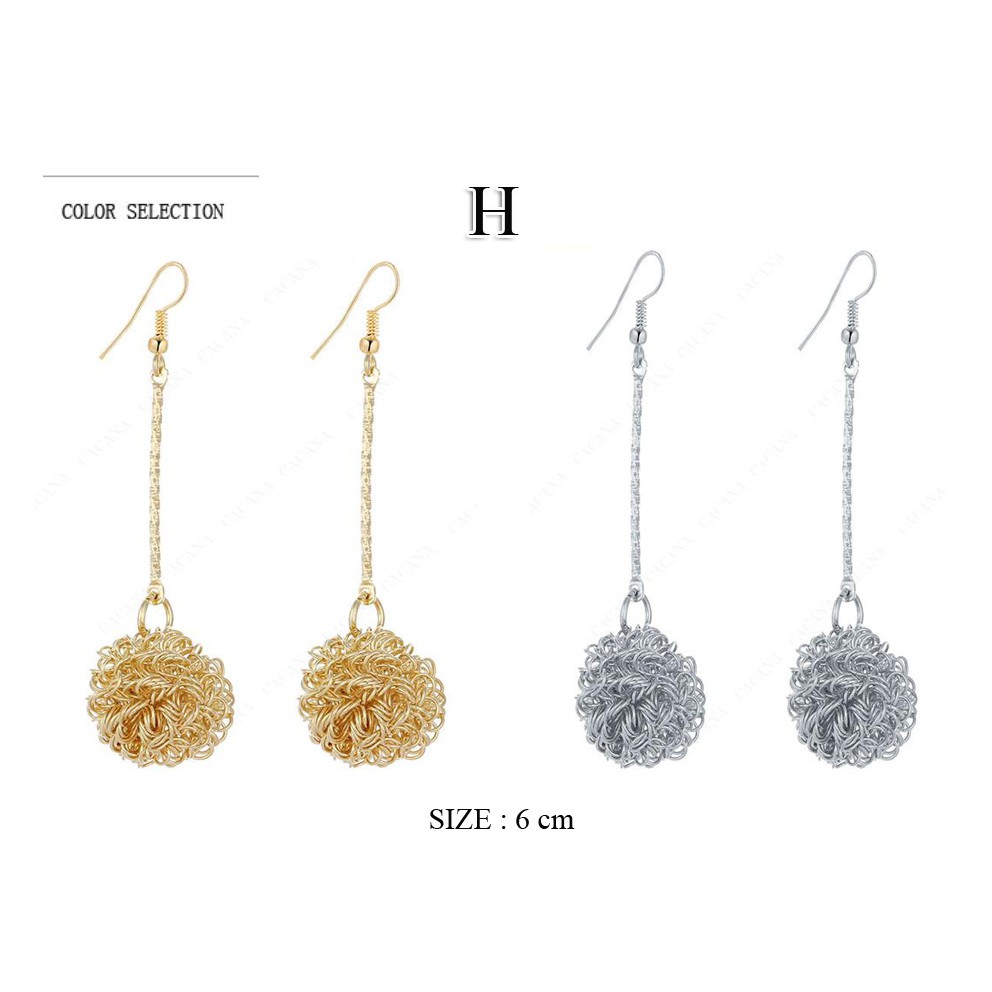 Anting Hooks Wanita Kekinian Aneka Model Import  228