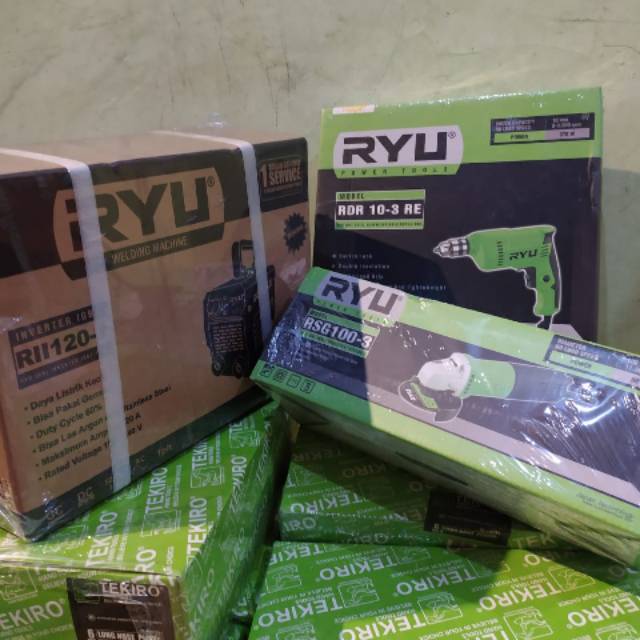 PAKET HEMAT MESIN LAS,BOR,GERINDA RYU