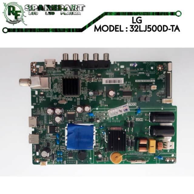MB TV LED LG 32LJ500D  Mainboard tv led lg 32lj500  mesin lg 32lj500 d