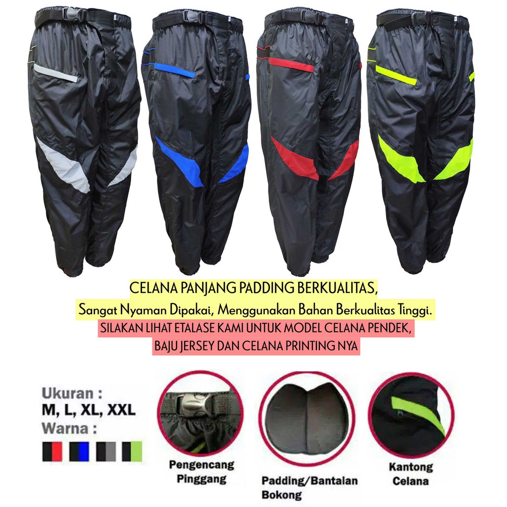 Panjang Sepeda Padding Celana Panjang Sepeda Padding Busa Berkualitas Padding Busa Berkualitas