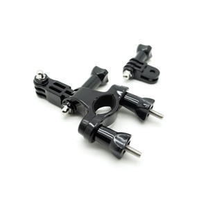 Bike Bicycle Handlebar GoPro + Three Way Adjustable Pivot Arm