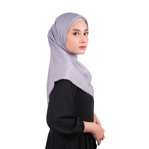 Jilbab Segi Empat Shinar Glamour Sonic Laser Cut Ansania Original Hijab Terbaru Harga Termurah 7150