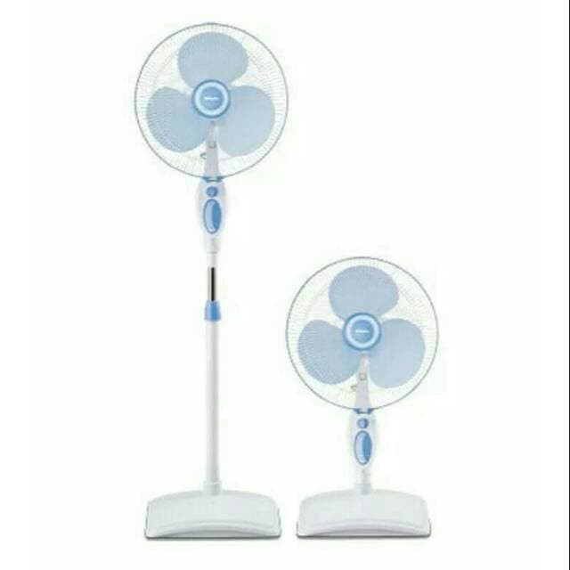 Stand fan/ Kipas Angin Berdiri Miyako 1618KB 16 Inch Kaki Kotak Garansi Resmi