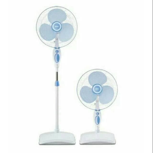 Stand fan/ Kipas Angin Berdiri Miyako 1618KB 16 Inch Kaki Kotak Garansi Resmi