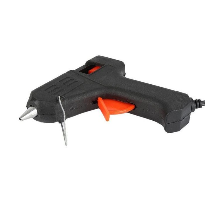 GLUE GUN MINI HITAM Lem Tembak Hot melt 20W